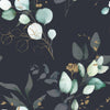 Fashionable Poplar Leaves Wallpaper Tasteful