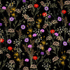 Multicolored Wildflowers Wallpaper