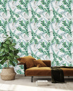 Modish Green Plants Wallpaper High-Quality