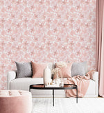 Elegant Pink Flowers Wallpaper Smart
