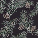 Fir Branches Wallpaper