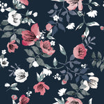 Red and White Flowers Wallpaper