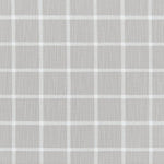 Round Tablecloth in Modern Farmhouse Abbot French Grey Windowpane Plaid