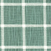 Gathered Bedskirt in Modern Farmhouse Abbot Waterbury Spa Green Windowpane Plaid