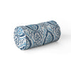 Decorative Pillows in Alahambra Sapphire Blue Damask Medallion