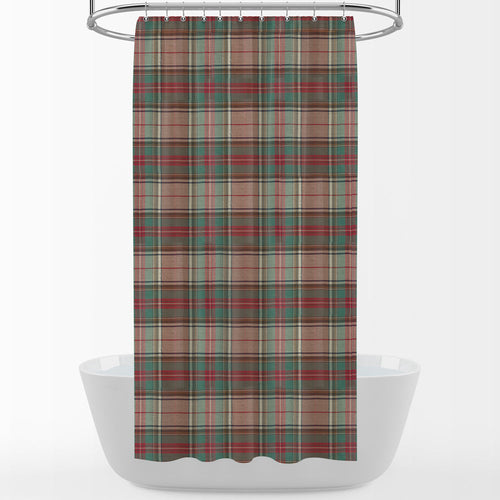 Shower Curtain in Ancient Campbell Ivy League Tartan Plaid