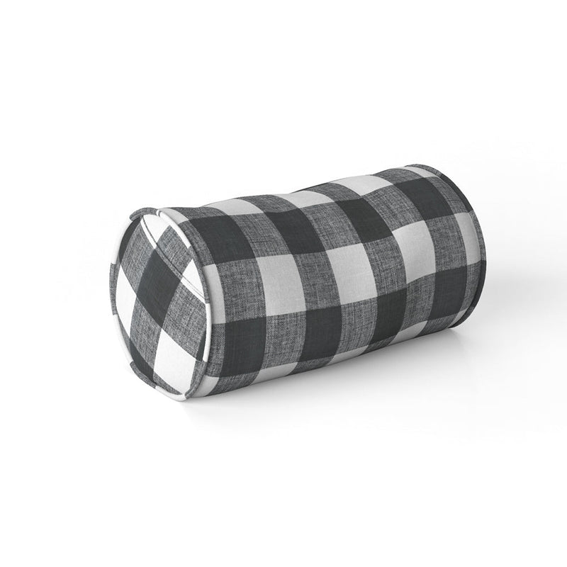 Decorative Pillows in Anderson Black Buffalo Check Plaid