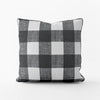 Decorative Pillows in Anderson Black Buffalo Check Plaid