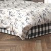Tailored Bedskirt in Anderson Black Buffalo Check Plaid