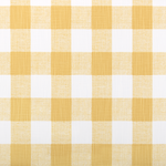 Shower Curtain in Anderson Brazilian Yellow Buffalo Check Plaid