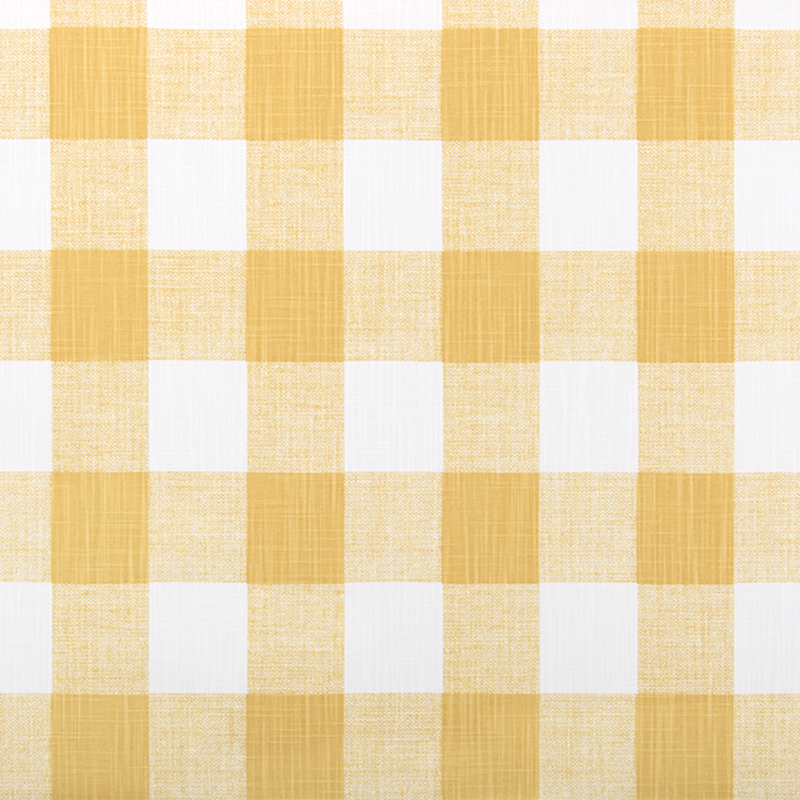 Shower Curtain in Anderson Brazilian Yellow Buffalo Check Plaid