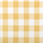 Tailored Valance in Anderson Brazilian Yellow Buffalo Check Plaid