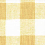 Tailored Valance in Anderson Brazilian Yellow Buffalo Check Plaid