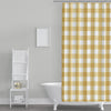 Shower Curtain in Anderson Brazilian Yellow Buffalo Check Plaid
