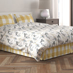 Tailored Bedskirt in Anderson Brazilian Yellow Buffalo Check Plaid