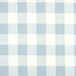 Round Tablecloth in Anderson Cashmere Light Blue Buffalo Check