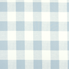 Gathered Bedskirt in Anderson Cashmere Light Blue Buffalo Check