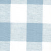 Tailored Valance in Anderson Cashmere Light Blue Buffalo Check