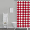 Shower Curtain in Anderson Lipstick Red Buffalo Check Plaid