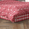 Tailored Bedskirt in Anderson Lipstick Red Buffalo Check Plaid