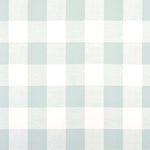 Rod Pocket Curtain Panels Pair in Anderson Snowy Pale Blue-Green Buffalo Check Plaid