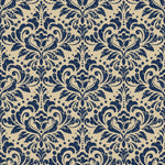Dark Blue Pattern Wallpaper