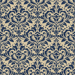 Dark Blue Pattern Wallpaper