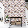 Stylish Abstract Leaves Wallpaper Chic