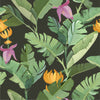 Dark Palm Leaves Wallpaper