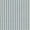 Gathered Bedskirt in Cottage Navy Blue Stripe