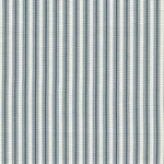 Rod Pocket Curtains in Cottage Navy Blue Stripe