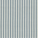 Round Tablecloth in Cottage Navy Blue Stripe