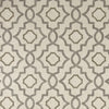 Shower Curtain in Talbot Metal Gray Lattice Medallion