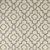 Round Tablecloth in Talbot Metal Gray Lattice Medallion