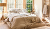 Sherpa Tassel Fringe Throw
