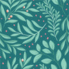 Light Green Wallpaper with Leaves