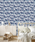 Blue Waves Wallpaper