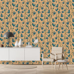Contemporary Bluebells Wallpaper Tasteful
