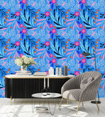 Brightly Blue Wallpaper