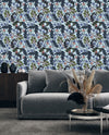 Voguish Dark Leaves Wallpaper Smart