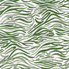 Shower Curtain in Babur Fairway Green Watercolor Wavy Stripe