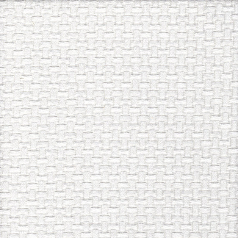 Gathered Bedskirt in Basketry Antique White Basket Weave Matelasse - Small Scale