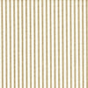 Gathered Bedskirt in Farmhouse Rustic Brown Ticking Stripe