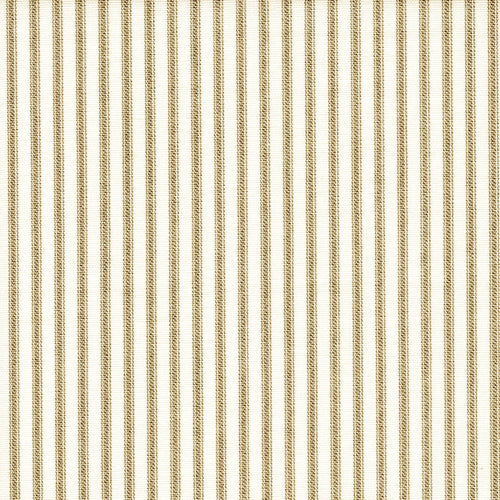 Rod Pocket Curtains in Farmhouse Rustic Brown Ticking Stripe