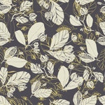 Beige and Yellow Leaves Wallpaper