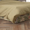 Tailored Bedskirt in Bosporus Antique Red Toile
