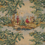 Bed Scarf in Bosporus Billiard Renaissance Toile