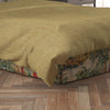 Tailored Bedskirt in Bosporus Billiard Renaissance Toile