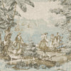 Round Tablecloth in Bosporus Flax Toile