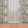 Rod Pocket Curtains in Bosporus Flax Toile